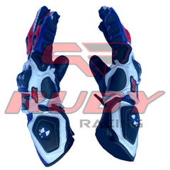 BMW Motorrad Leather Motorbike Racing Gloves