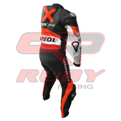 CX Repsol Men Motorbike Racing Leather Suit Right View