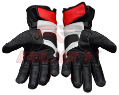 Ducati Corse Motorbike Racing Leather Gloves