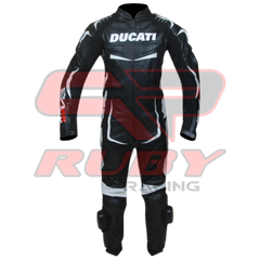Ducati S4RS Motorbike Racing Leather Suit Front