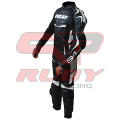 Ducati S4RS Motorbike Racing Leather Suit Left
