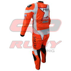 Honda Repsol MotoGP Racing Leather Suit Left View-2