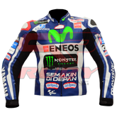Jorge Lorenzo Motorbike Riding Jacket Front