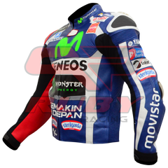 Jorge Lorenzo Motorbike Riding Jacket Front Left Side
