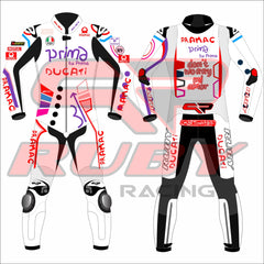 Jorge Martin Ducati Pramac Catalunya MotoGP 2024 Race Suit