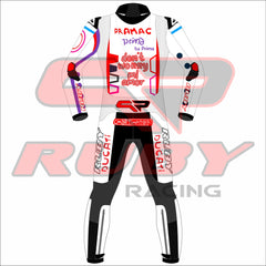 Jorge Martin Ducati Pramac Catalunya MotoGP 2024 Race Suit Back View