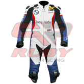 Leon Haslam BMW Motorbike Racing Suit Front View
