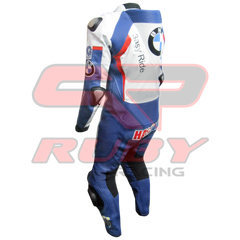 Leon Haslam BMW Motorbike Racing Suit Left View