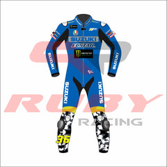Joan Mir Suzuki Ecstar 2021 MotoGP Suit Front View