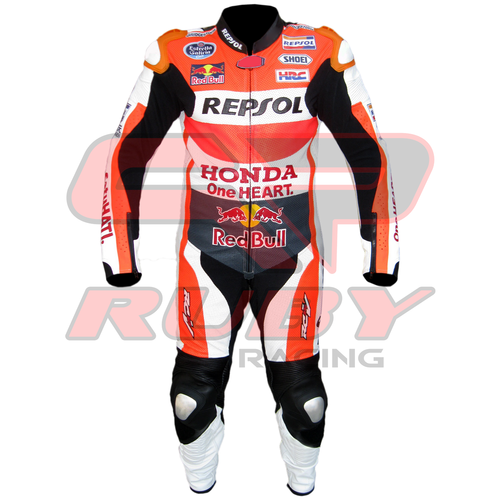 Marc Marquez Honda Repsol MotoGP 2015 Racing Leather Suit