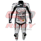 Petronas 500 Faces Leather Biker Suit Front View