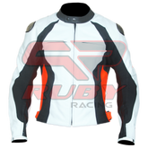 Motorbike Racing Leather Jacket Front