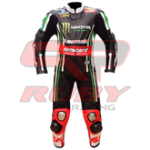 Tom Sykes KNinja Motorbike Riding Suit Front