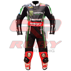 Tom Sykes KNinja Motorbike Riding Suit Front
