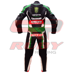 Tom Sykes KNinja Motorbike Riding Suit Back