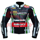 Tom Sykes Kawasaki Motorbike Jacket Front view