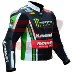 Tom Sykes Kawasaki Motorbike Jacket front right view