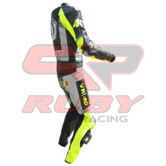 Valentino Rossi Winter Test Motorbike Racing Leather Suit Right View