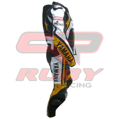 Mens Motorbike Racing Leather Suit Right View