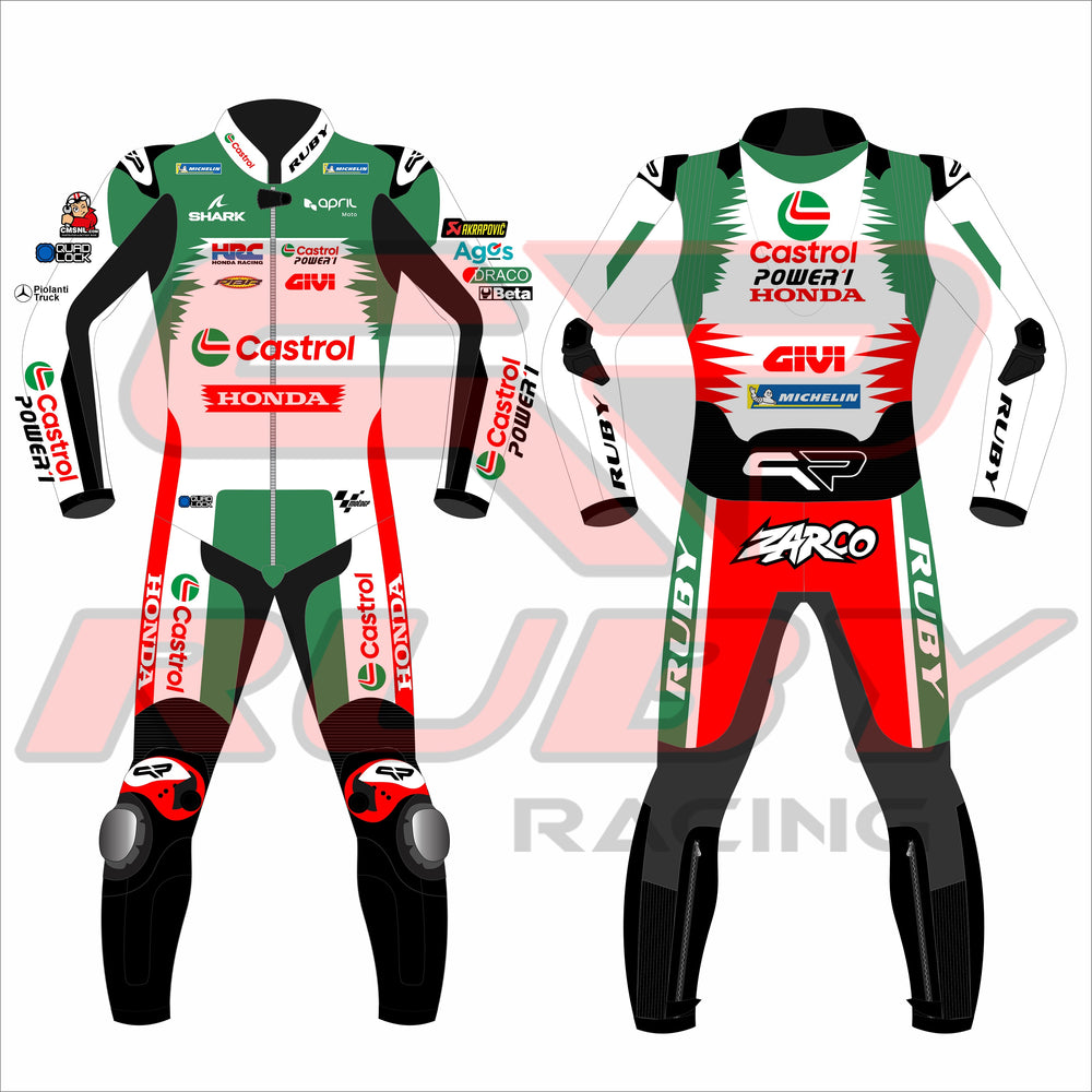 Johann Zarco Honda Castrol MotoGP 2024 Race Suit