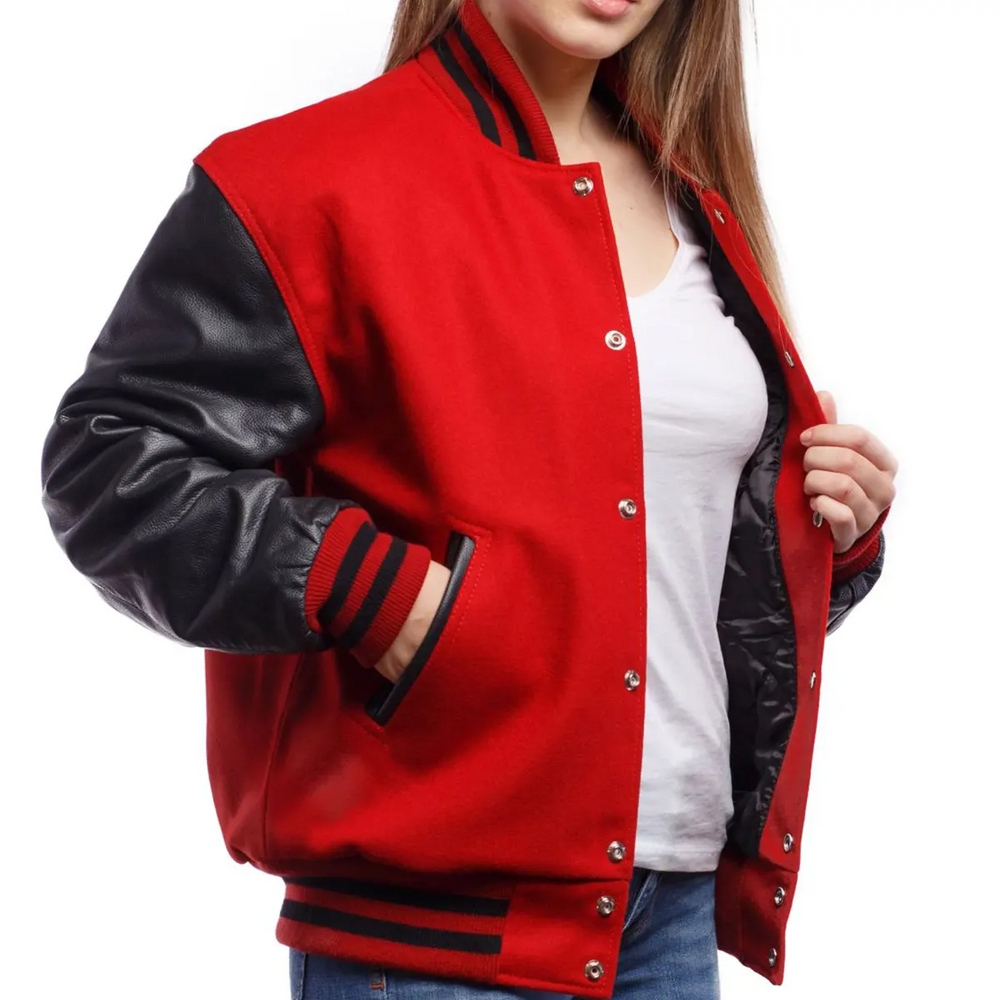 Women Varsity Jacket Right View