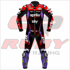 Aleix Espargaro Aprilia MotoGP 2024 Race Suit Front View