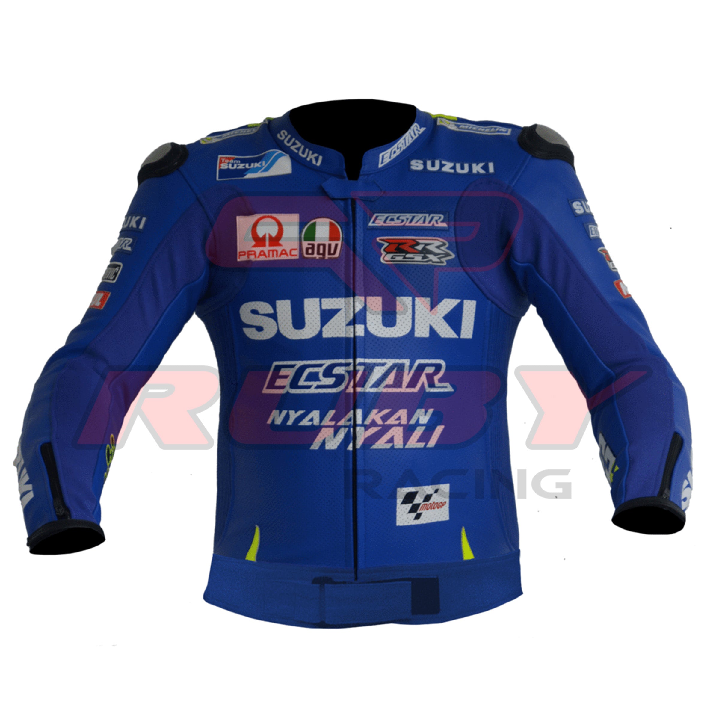 Ruby Racing Alex Rins Suzuki Ecstar MotoGP Racing Jacket