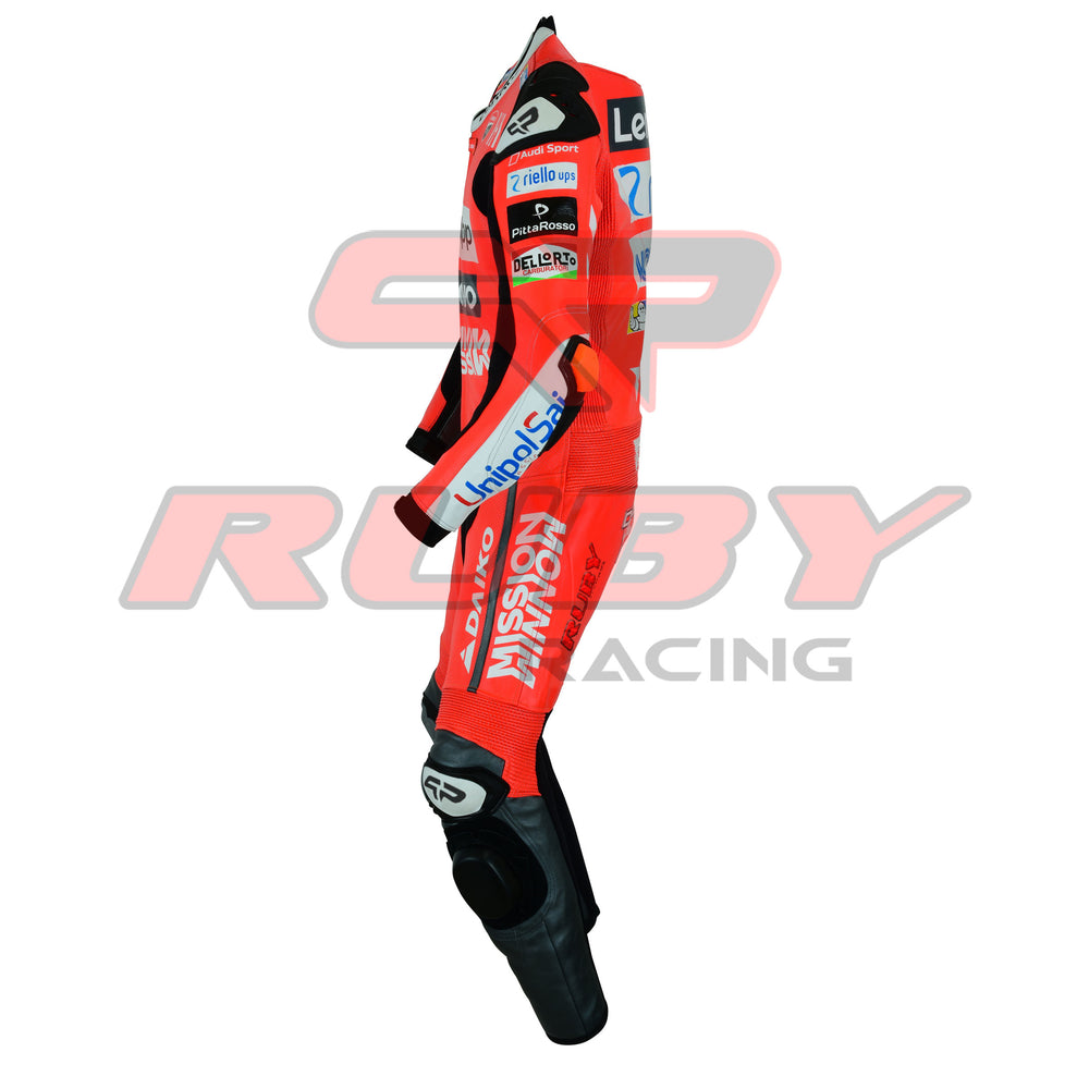 Andrea Dovizioso Ducati Motogp 2019 Race Suit Left View