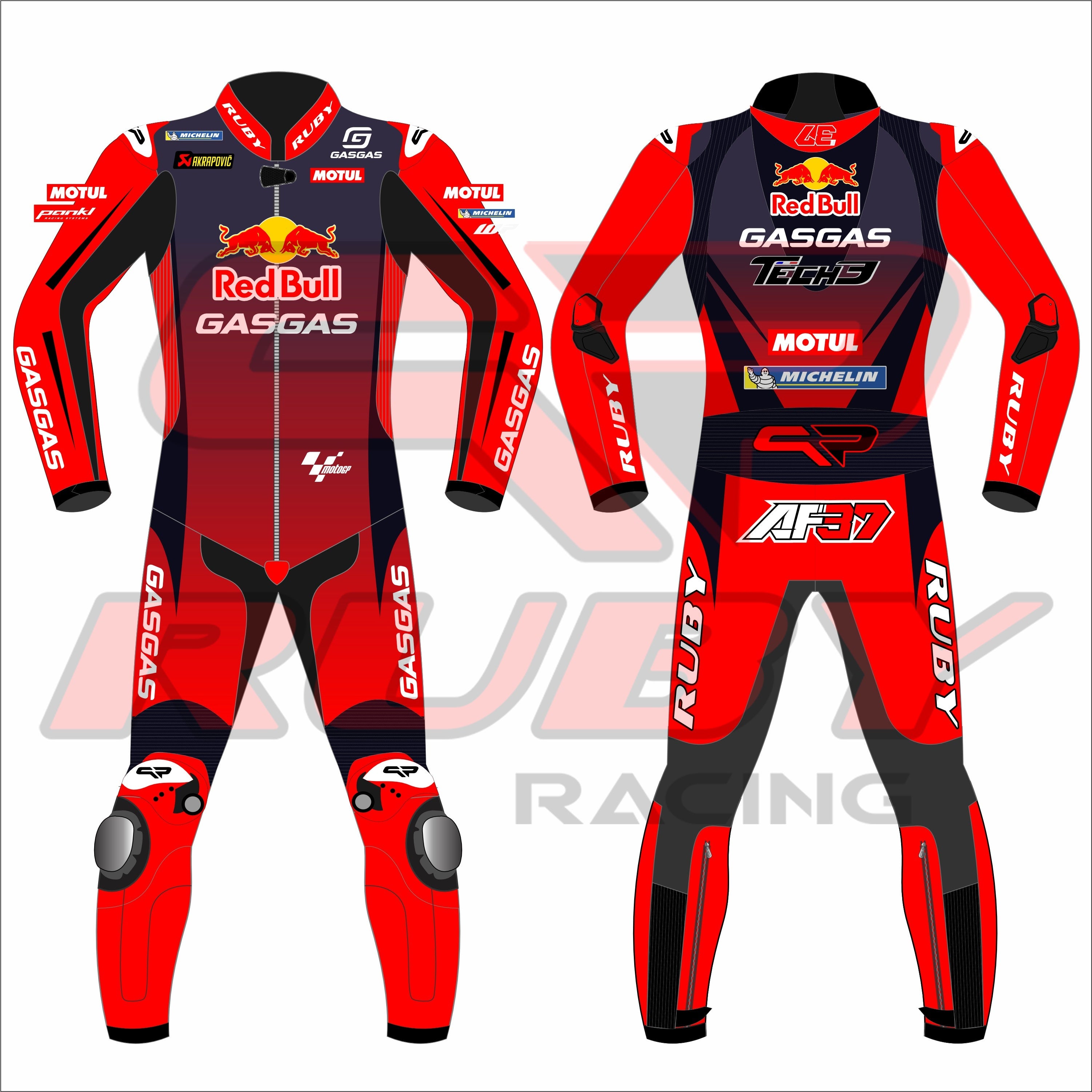 Augusto Fernandez Redbull Gasgas 2024 MotoGP Race Suit