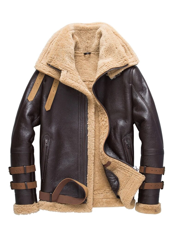 Ruby Racing A2 Flight Brown Aviator Jacket