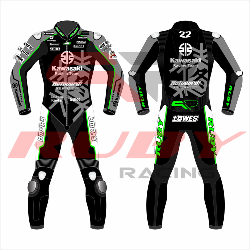 Alex Lowes K Ninja Test Track 2023 Racing Suit