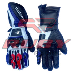 BMW Motorrad Leather Motorbike Racing Gloves