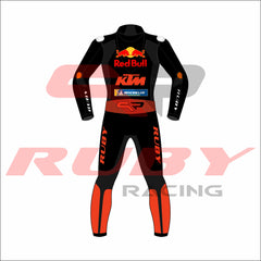 Brad Binder KTM RedBull MotoGP 2021 Leather Racing Suit Back View