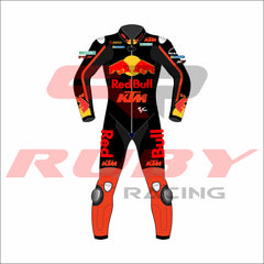 Brad Binder KTM RedBull MotoGP 2021 Leather Racing Suit Front View