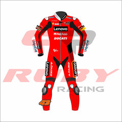 Jack Miller Ducati MotoGP 2021 Race Suit Front View