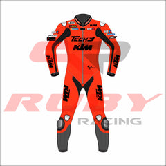 Danilo Petrucci KTM Tech3 MotoGP 2021 Race Suit Front View