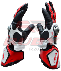 Guantes de cuero Ducati Moto Racing