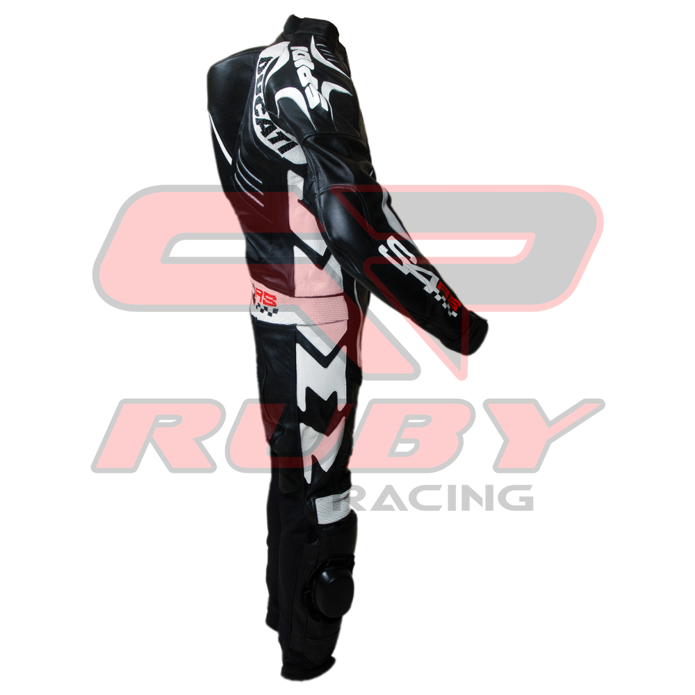 Ducati S4RS Motorbike Racing Leather Suit Right 2