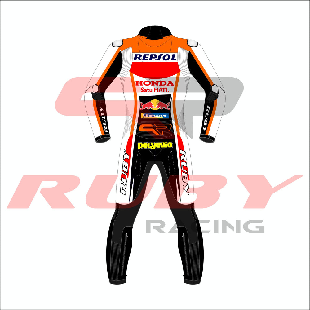 Pol Espargaro Repsol Honda MotoGP 2021 Race Suit Back View
