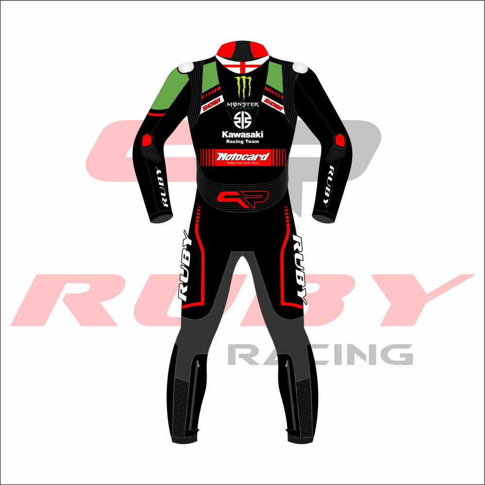 Jonathan Rea 2021 WSBK MotoGP Racing Suit Back View