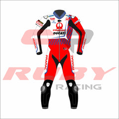 Johann Zarco Ducati Paramac MotoGP 2021 Race Suit Front View