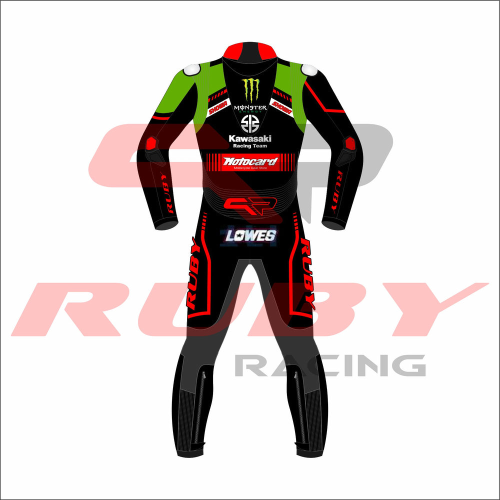 Alex Lowes WSBK 2021 MotoGP Suit Back View