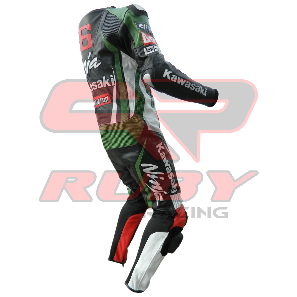Tom Sykes KNinja Motorbike Racing Suit right View-2