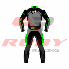 KNinja Mens Motorbike Racing Suit back