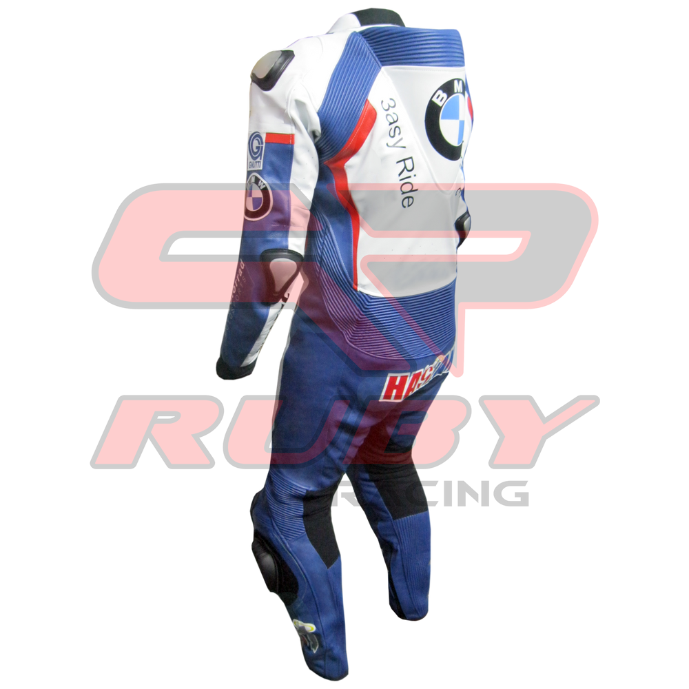 Leon Haslam BMW Motorbike Racing Suit Left View