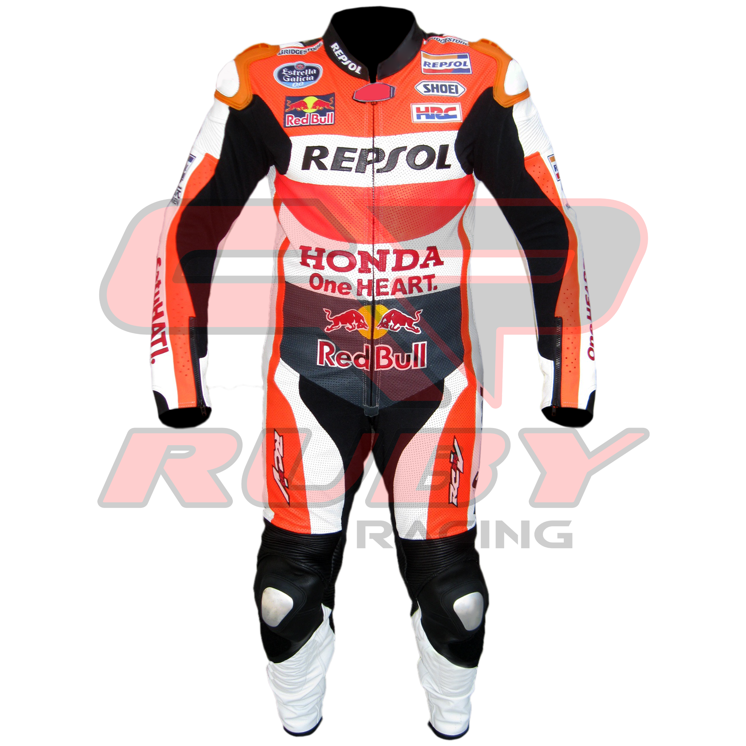 Marc Marquez Honda Repsol MotoGP 2015 Racing Leather Suit