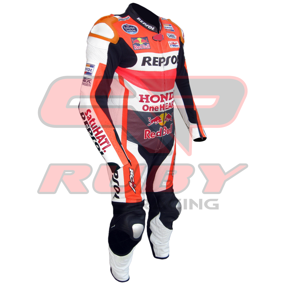 Marc Marquez Honda Repsol MotoGP 2015 Racing Leather Suit Right View