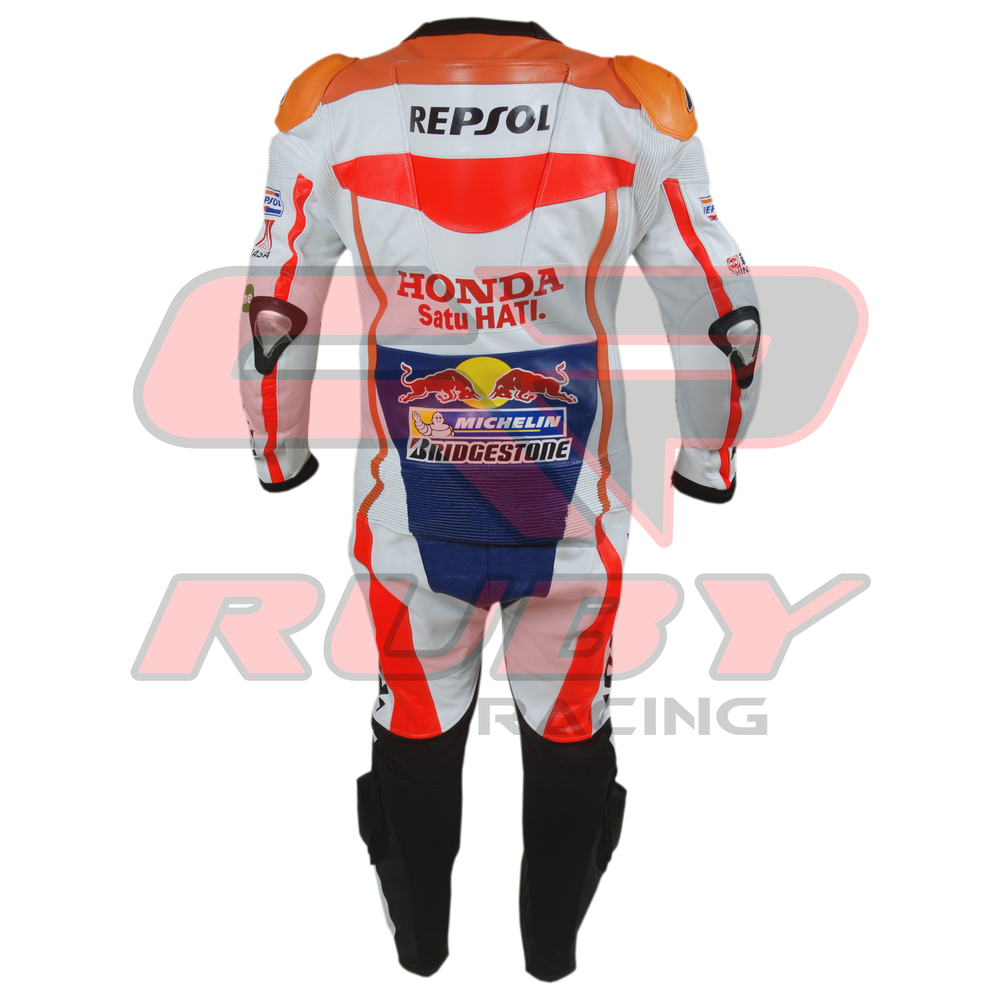 Marc Marquez Honda Repsol MotoGP 2016 Race Suit  Back View