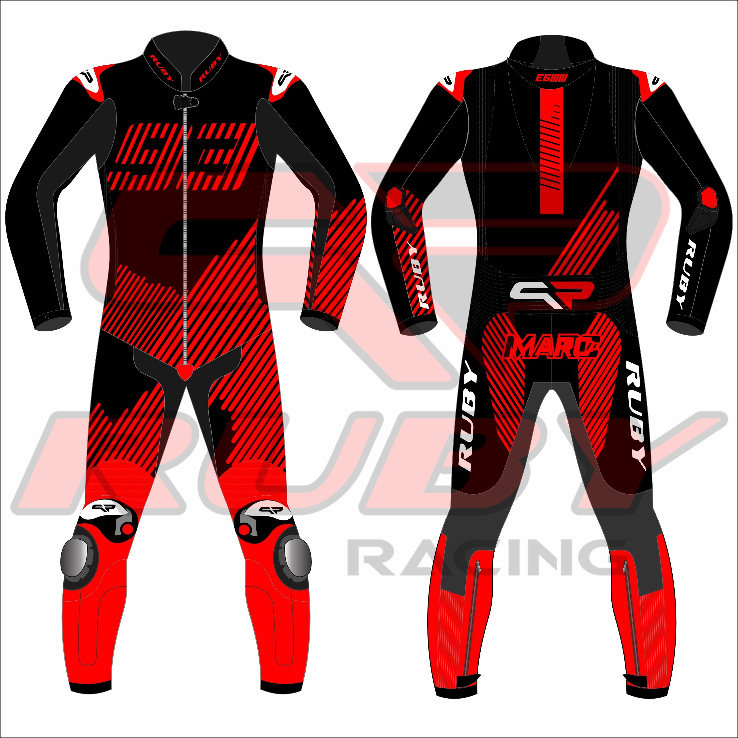 Marc Marquez Winter Test MotoGP 2024 Race Suit