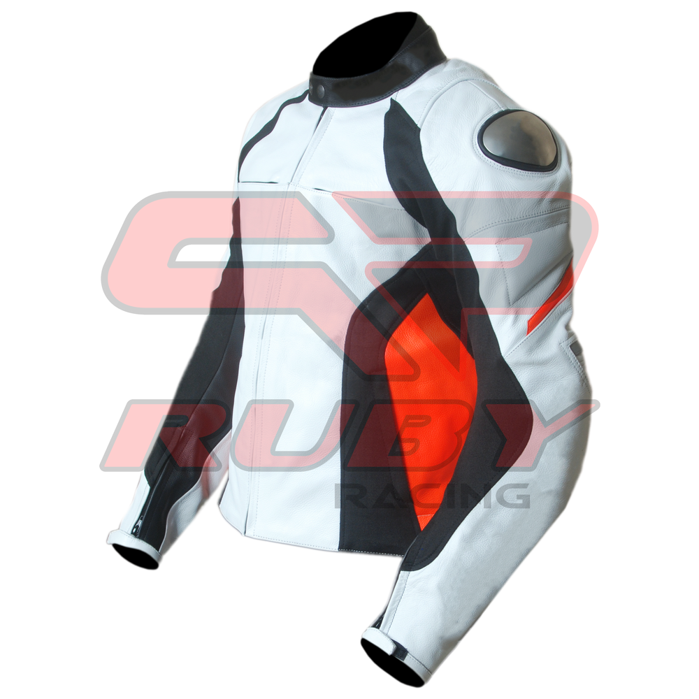 Motorbike Racing Leather Jacket Left